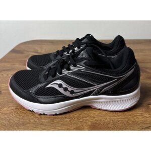 Saucony Cohesion 14 Black/Pink Athletic Running Shoes Sneakers Women's Size 9.5